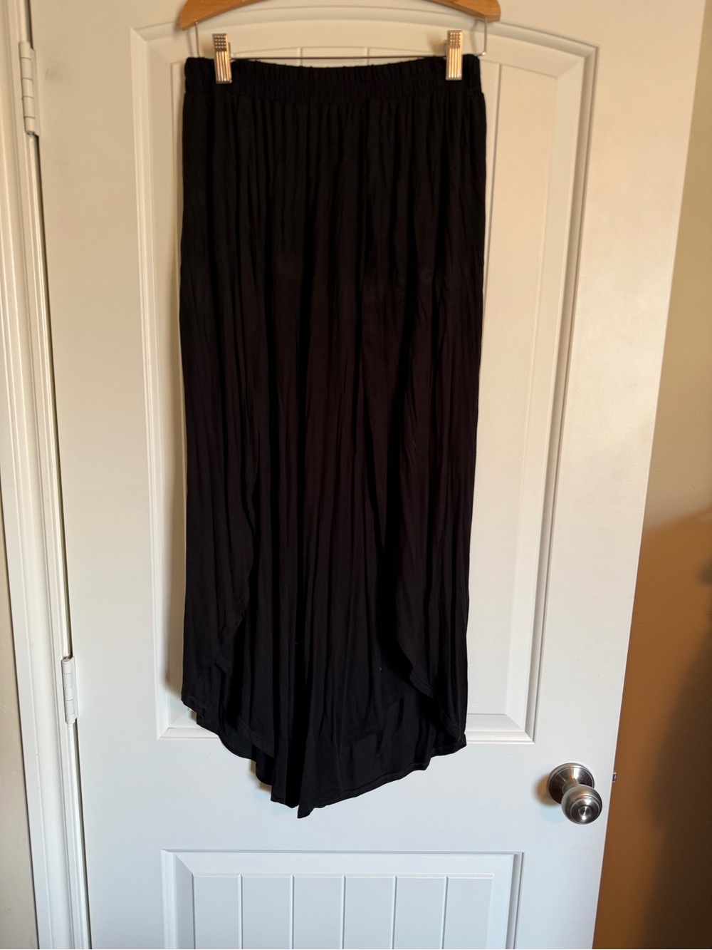White Birch Hard to Resist Black Wide Leg Palazzo Pants Size Small